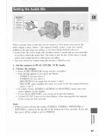 Preview for 87 page of Canon MV 20 i Instruction Manual