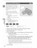 Preview for 76 page of Canon MV 450 i Instruction Manual