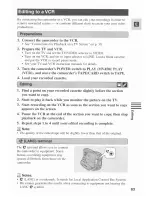 Preview for 83 page of Canon MV 450 i Instruction Manual