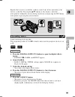 Preview for 59 page of Canon MV MV500i Instruction Manual