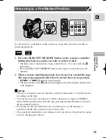 Preview for 75 page of Canon MV MV500i Instruction Manual