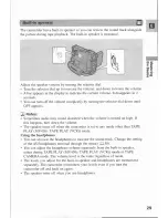 Preview for 29 page of Canon MV430 i Instruction Manual