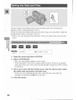 Preview for 48 page of Canon MV430 i Instruction Manual