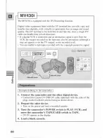 Preview for 80 page of Canon MV430 i Instruction Manual