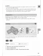 Preview for 91 page of Canon MV430 i Instruction Manual