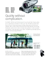 Preview for 2 page of Canon MV800 Brochure & Specs