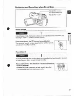 Preview for 27 page of Canon MVX 350 i Instruction Manual