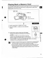 Preview for 109 page of Canon MVX 350 i Instruction Manual