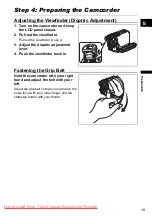 Preview for 19 page of Canon mvx1sI Instruction Manual