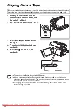 Preview for 34 page of Canon mvx1sI Instruction Manual