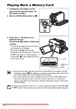 Preview for 36 page of Canon mvx1sI Instruction Manual