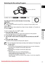 Preview for 41 page of Canon mvx1sI Instruction Manual