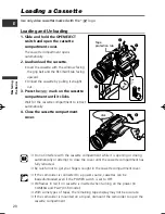 Preview for 20 page of Canon MVX3 Instruction Manual