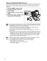 Preview for 12 page of Canon MVX350i Instruction Manual