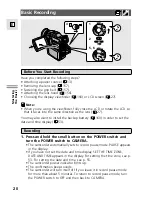 Preview for 20 page of Canon Optura 200 MC Instruction Manual