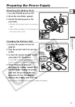 Preview for 13 page of Canon Optura 30 - optura 30 minidv camcorder Instruction Manual