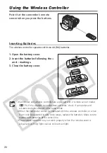 Preview for 20 page of Canon Optura 30 - optura 30 minidv camcorder Instruction Manual