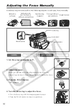 Preview for 52 page of Canon Optura 30 - optura 30 minidv camcorder Instruction Manual