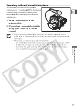 Preview for 63 page of Canon Optura 30 - optura 30 minidv camcorder Instruction Manual