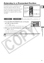 Preview for 75 page of Canon Optura 30 - optura 30 minidv camcorder Instruction Manual