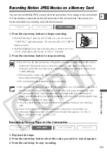 Preview for 105 page of Canon Optura 30 - optura 30 minidv camcorder Instruction Manual