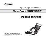 Canon Optura 300 Operation Manual preview