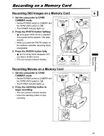 Preview for 33 page of Canon Optura 50 Instruction Manual