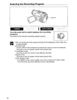 Preview for 46 page of Canon Optura 50 Instruction Manual