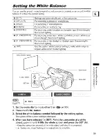 Preview for 59 page of Canon Optura 50 Instruction Manual