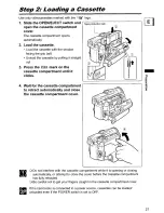 Preview for 21 page of Canon Optura 60 Instruction Manual