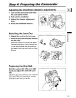 Preview for 23 page of Canon Optura 60 Instruction Manual