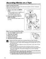 Preview for 30 page of Canon Optura 60 Instruction Manual