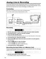 Preview for 108 page of Canon Optura 60 Instruction Manual