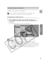 Preview for 75 page of Canon OPTURA XI - Camcorder - 2.2 MP Instruction Manual