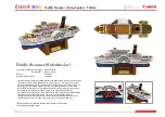 Canon Paddle Steamer Assembly Instructions And User Manual preview