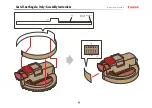 Preview for 10 page of Canon Paper Craft Castel Sant'Angelo Italy Assembly Instructions Manual