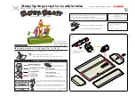 Preview for 1 page of Canon PAPER CRAFT Moving Tiger through o ring of fire Assembly Instructions Manual