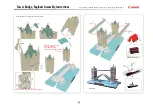 Preview for 4 page of Canon Paper Craft Tower Bridge England Assembly Instructions