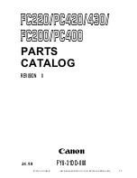 Preview for 198 page of Canon PC400 Service Manual