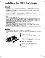 Preview for 5 page of Canon Pixma iP1200 Quick Start Manual