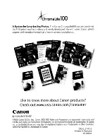 Preview for 110 page of Canon PIXMA iP6320D Series Quick Start Manual