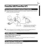 Preview for 266 page of Canon POWERSHOT A85 Quick Start Manual