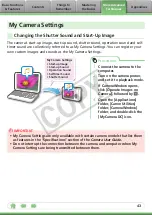 Preview for 43 page of Canon PowerShot G10 - Digital Camera - Compact Software User'S Manual