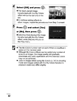 Preview for 110 page of Canon PowerShot SD630 Digital ELPH Camera Basic User'S Manual