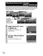 Preview for 46 page of Canon PowerShot SD630 Digital ELPH Camera User Manual