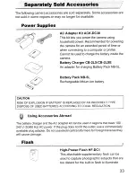 Preview for 33 page of Canon PowerShot SX210 IS Getting Started