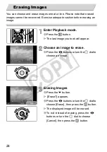 Preview for 28 page of Canon PowerShot SX210 IS User Manual