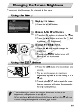 Preview for 49 page of Canon PowerShot SX210 IS User Manual