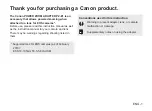 Preview for 2 page of Canon pz-e1 Instruction Manual