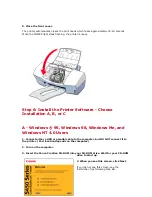 Preview for 8 page of Canon S450 Setup Instructions